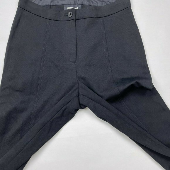 Annette Gortz Trouser Ankle Zip Flat Front Stretch Viscose Pant Women 36 Small - Picture 3 of 11